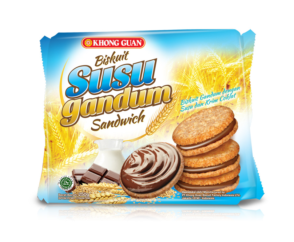 Susu Gandum Desain Kemasan